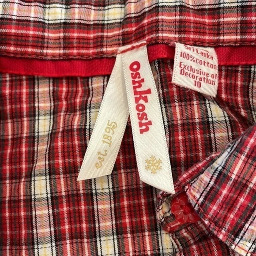 Red plaid shirt 132